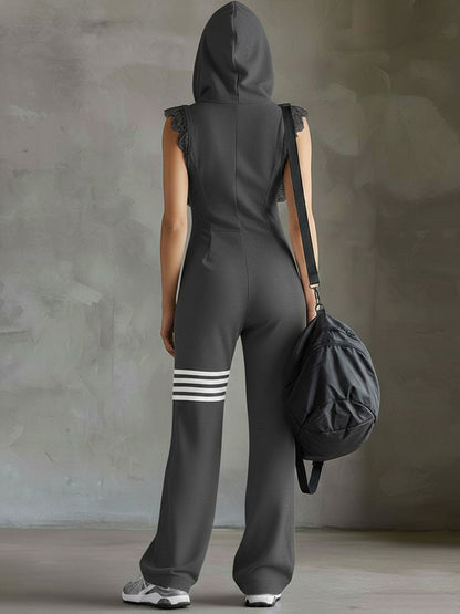 Mono Deportivo Retro Capucha