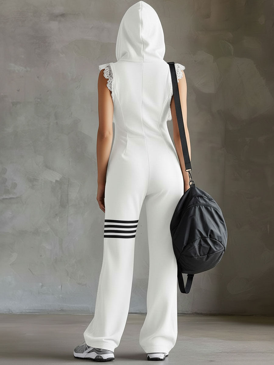 Mono Deportivo Retro Capucha