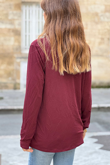 Camisa Polo Berenjena Confort y Elástica