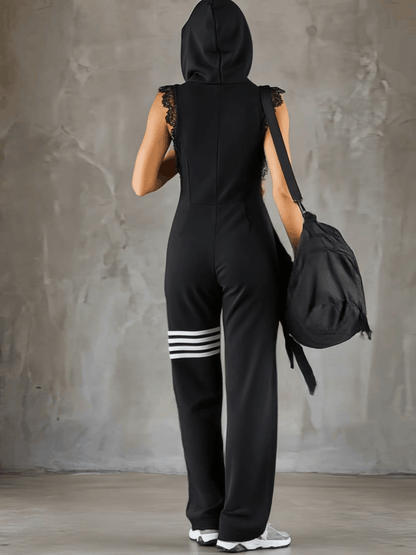 Mono Deportivo Retro Capucha
