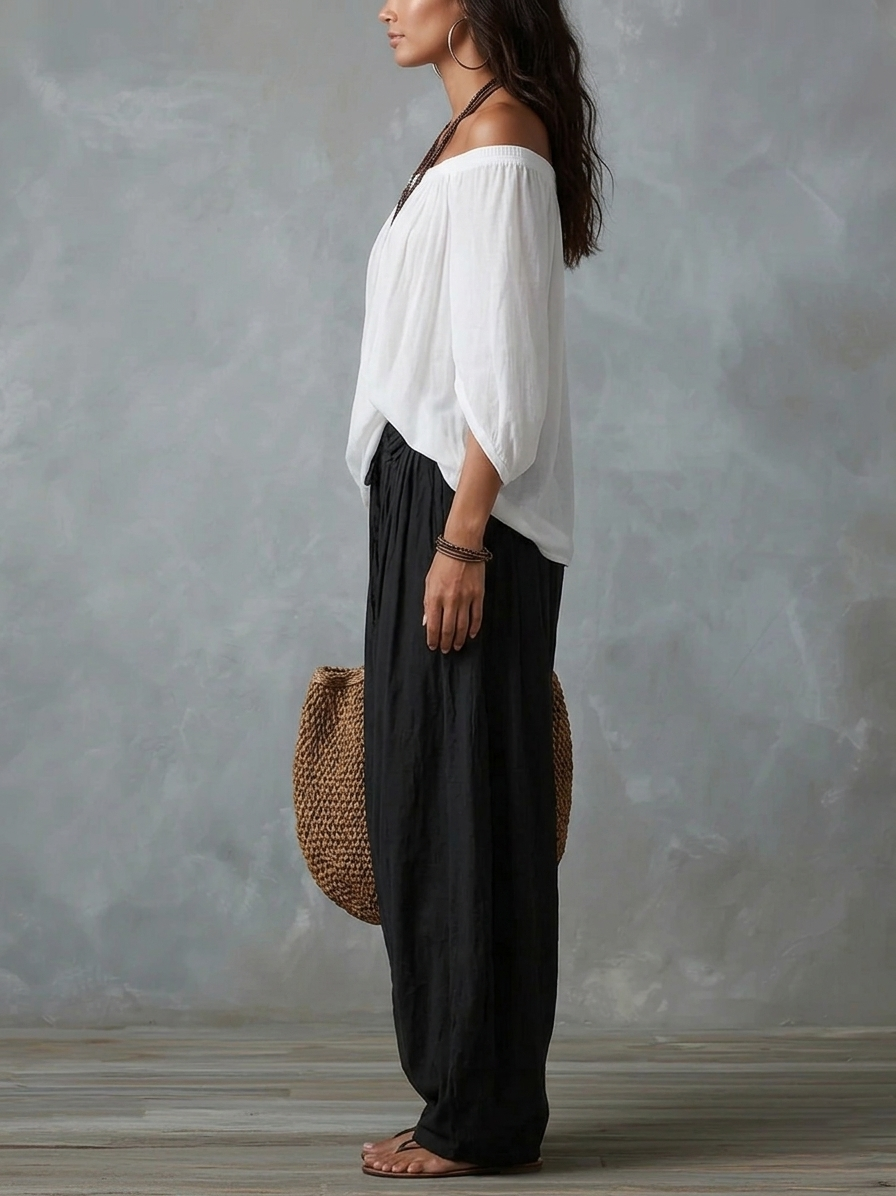 Isabella | Conjunto Bohemio Fluido Linterna