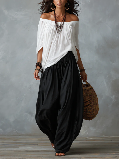 Isabella | Conjunto Bohemio Fluido Linterna
