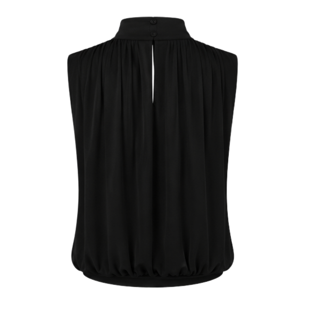 Top Sin Mangas Efecto Transparente