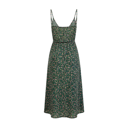 Vestido Midi Estampado Floral